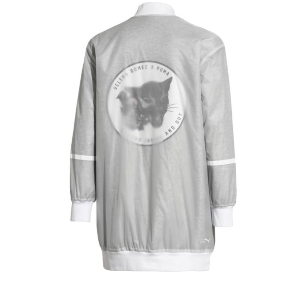 Puma Grey By Selena Gomez Jacket Glacier Jacket - Picture 7 of 8